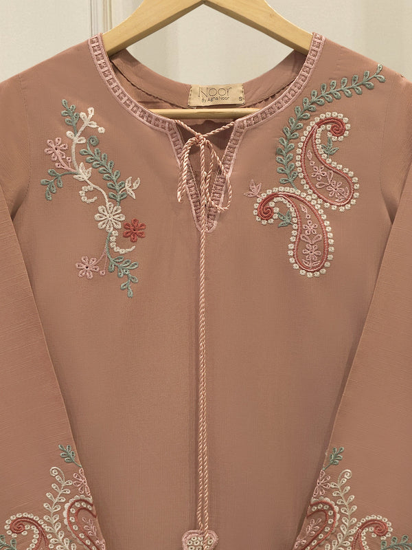 Embroidered Khaddar Shirt WS00207
