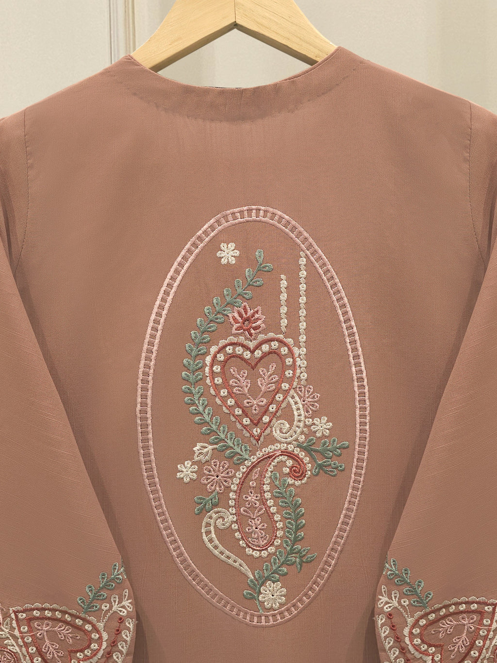 Embroidered Khaddar Shirt WS00207