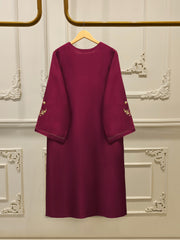 2 Piece-  Pure Embroidered Sheesha Silk Suit S112856