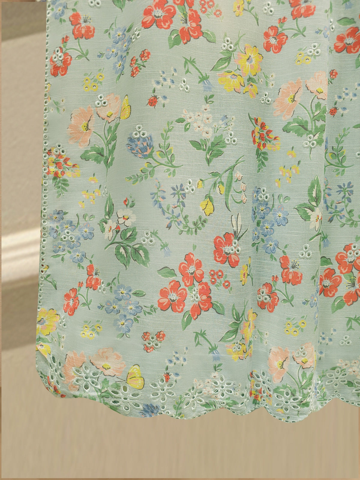 Digital Printed Embroidered  Khaddar Shirt S112865