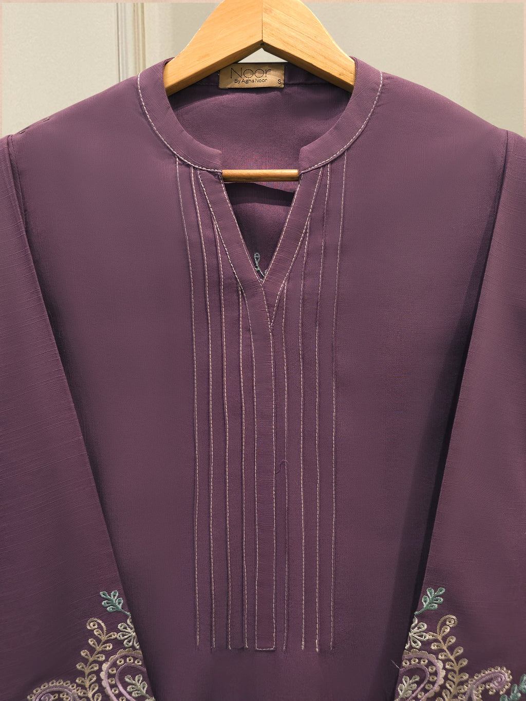 2-PIECE Embroidered Khaddar Shirt WS00210