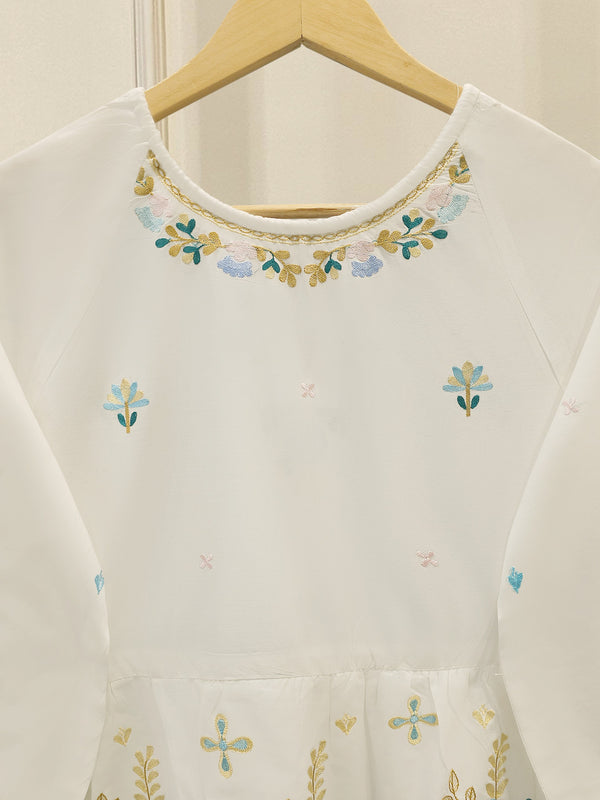 Embroidered Cambric Shirt WS00208