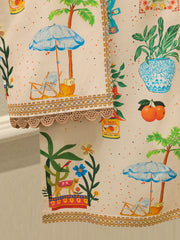 Digital Printed Cambric Shirt WS00234