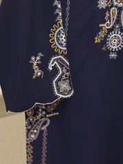 2 Piece - Embroidered Georgette Suit WS00212