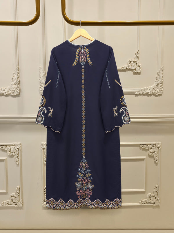 2 Piece - Embroidered Georgette Suit WS00212