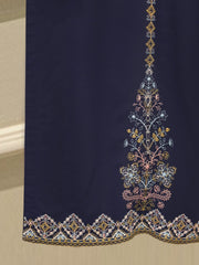 2 Piece - Embroidered Georgette Suit WS00212