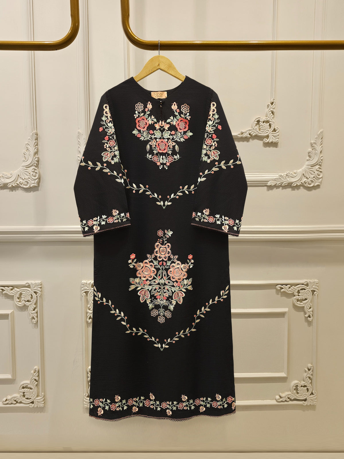 Embroidered Georgette Shirt WS00213