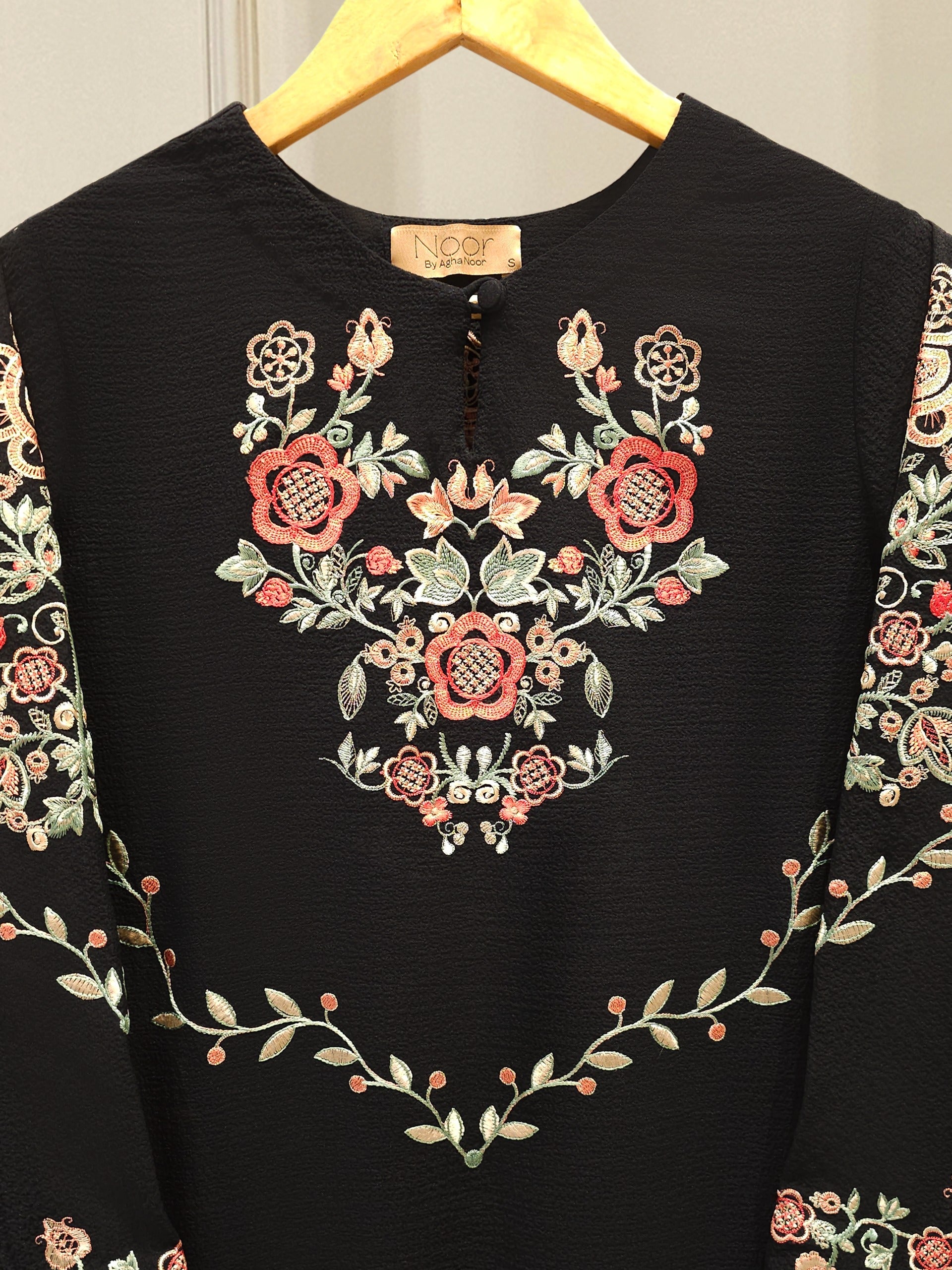 Embroidered Georgette Shirt WS00213 Secondary image
