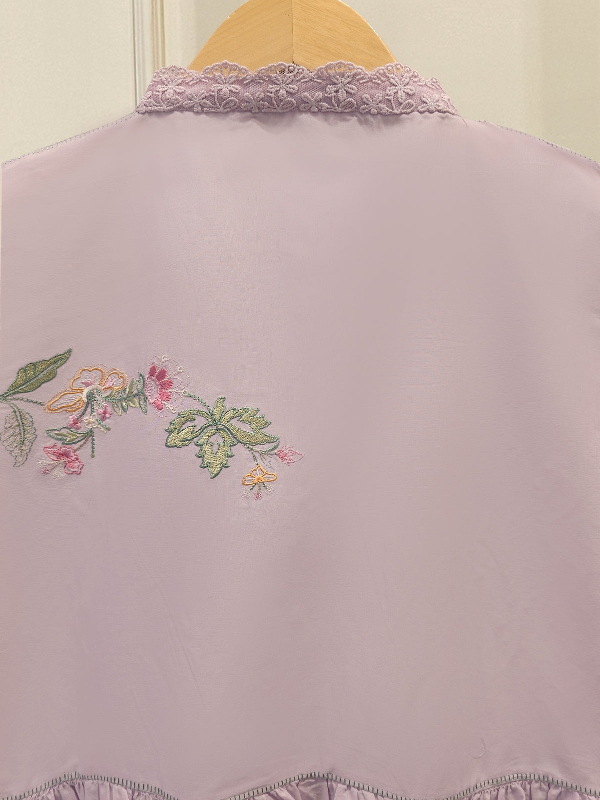 Embroidered Cambric Shirt WS00197