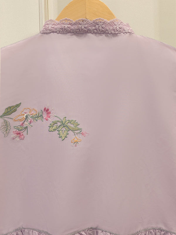 Embroidered Cambric Shirt WS00197
