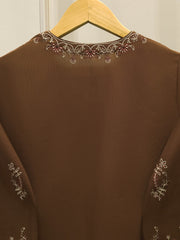 2 Piece - Embroidered  Khaddar Suit S112920