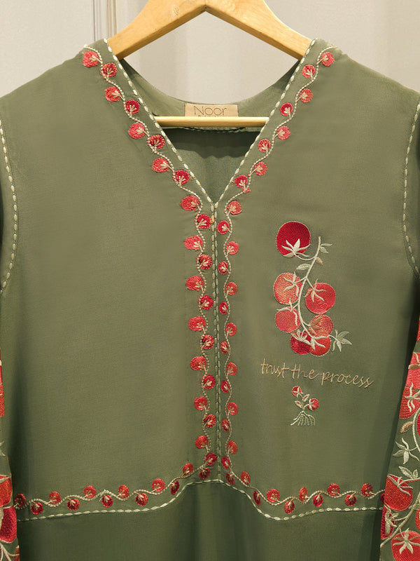 Embroidered Linen Shirt WS00214