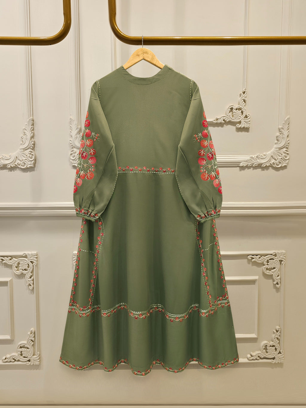 Embroidered Linen Shirt WS00214