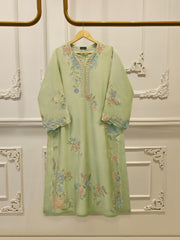 Pure Embroidered Sheesha Silk Shirt S112924