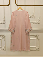2 Piece- Pure Korean Silk Embroidered Suit S112926