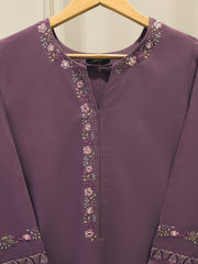 2 Piece - Embroidered  Khaddar Suit S112930