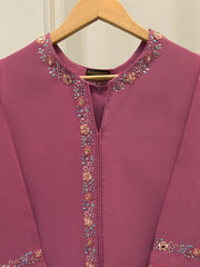 2 Piece - Embroidered  Khaddar Suit S112939