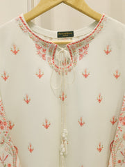 2 Piece - Embroidered Cambric Suit  S112938