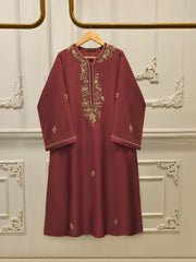 Pure Embroidered Sheesha Silk Shirt S112957