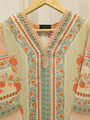 2 Piece - Digital Printed Cambric Suit S112956