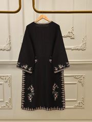 3 Piece-  Pure Embroidered Sheesha Silk Suit S112959