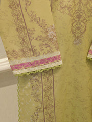 3 Piece - Digital Printed Cambric Suit S112979