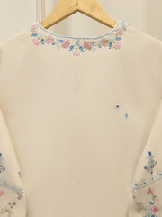 3 Piece - Embroidered Kora Cotton Suit  S113019