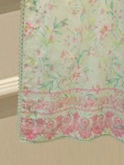 3 Piece - Digital Printed Embroidered  Cambric Suit S113067