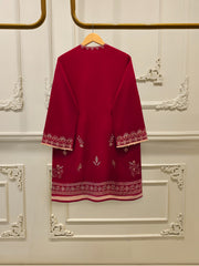 2 Piece - Embroidered Cambric Suit  S113068