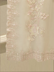 3 Piece - Pure Embroidered Cotton Net Suit S113079