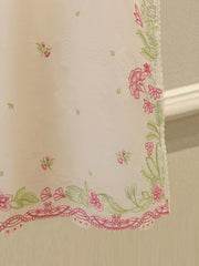 3 Piece - Embroidered Cambric Suit  S113083