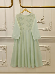 2 Piece - Embroidered Cambric Suit  S113109