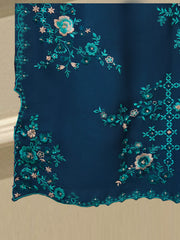 Pure Embroidered Sheesha Silk Shirt S113084