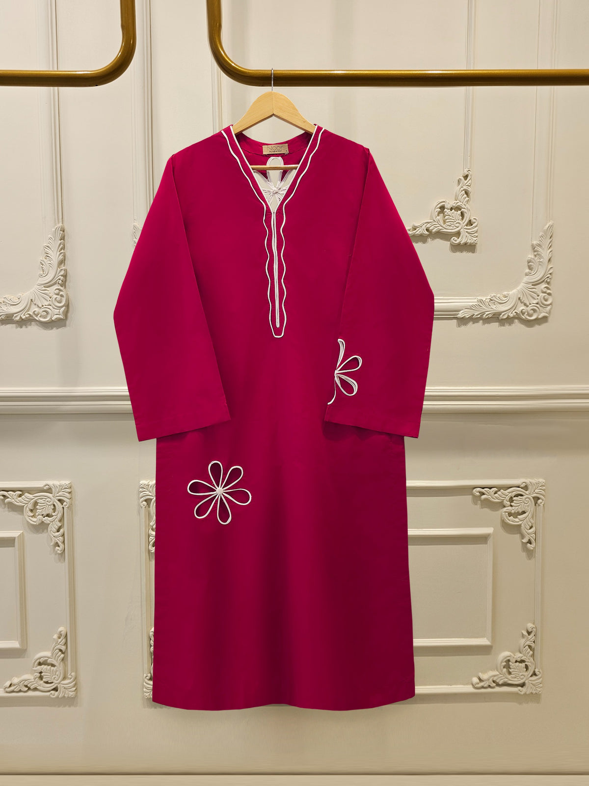 2 Piece - Embroidered Cambric Suit WS00237