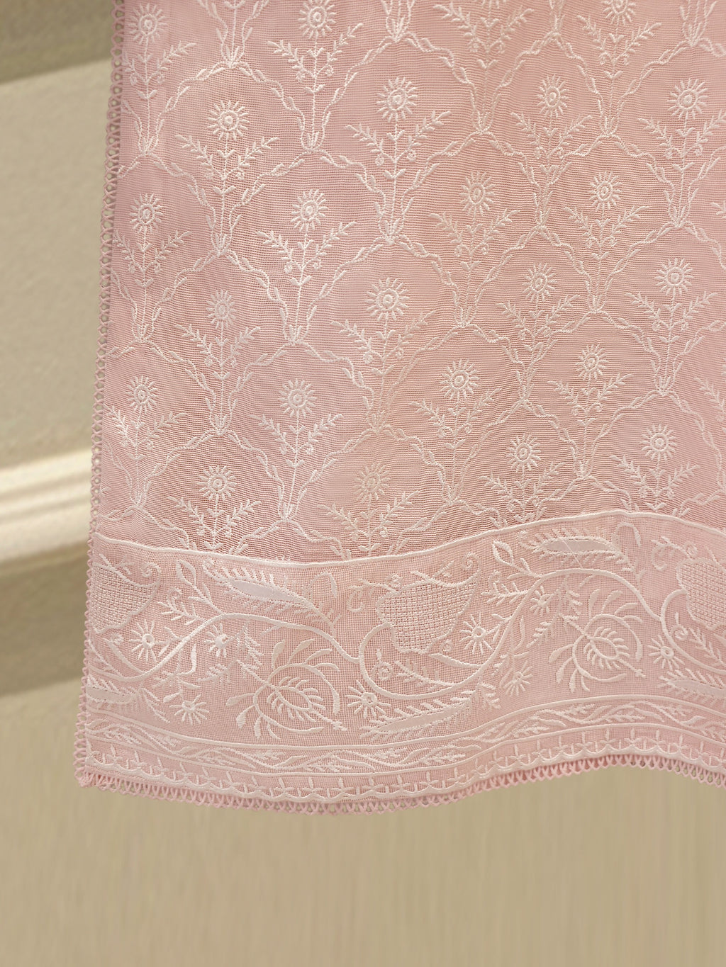 3 Piece - Pure Embroidered Cotton Net Suit S113118