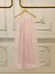 3 Piece - Pure Embroidered Cotton Net Suit S113118