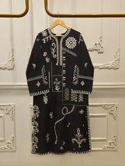 2 Piece - Embroidered Linen Suit WS00246
