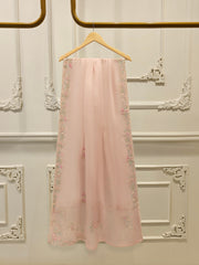 3 Piece- Pure Sheesha Silk Embroidered Suit S113387