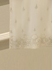 3 Piece - Pure Embroidered Cotton Net Suit S113419