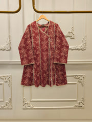 2 Piece - Digital Printed  Cambric Suit S113469