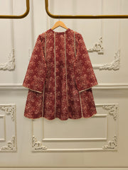 2 Piece - Digital Printed  Cambric Suit S113469