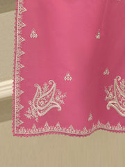 3 Piece - Pure Embroidered  Cambric Suit S113417