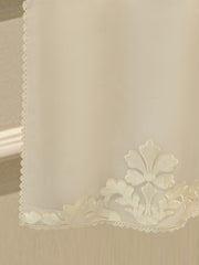 3 Piece - Pure Organza Embroidered Suit S113571