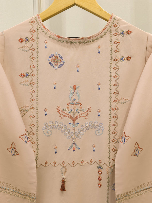2 Piece - Embroidered Cambric Suit WS00265
