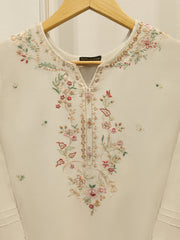 2 Piece - Embroidered Kora Cotton Suit  S113617