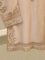 2 Piece- Pure Sheesha Silk Embroidered Suit S113620