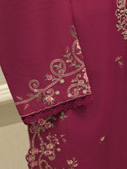 2 Piece - Embroidered Kora Cotton Suit  S113719