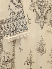 2 Piece - Embroidered Kora Cotton Suit  S114090