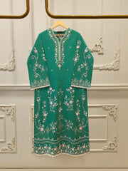 2 Piece - Embroidered Cambric Suit S114086