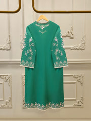 2 Piece - Embroidered Cambric Suit S114086